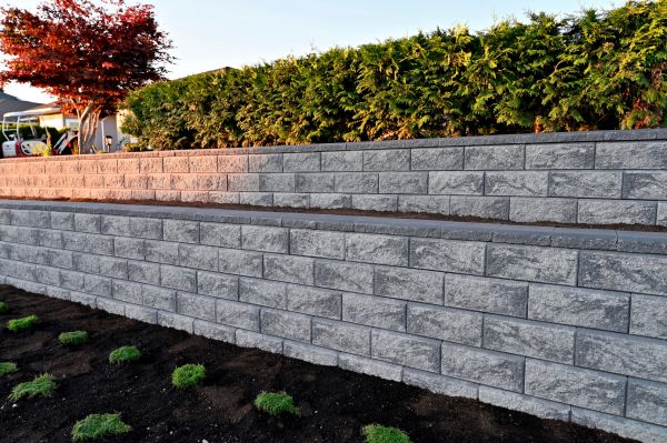 Concrete Retaining Wall Installation in Eugene