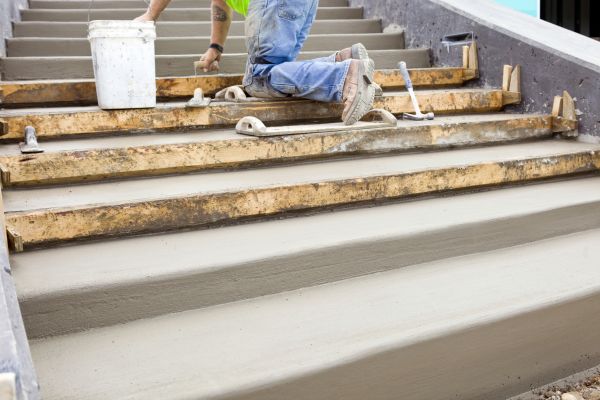 Concrete Steps Pouring in Eugene