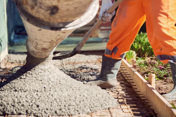 Poured Concrete Installation in Eugene