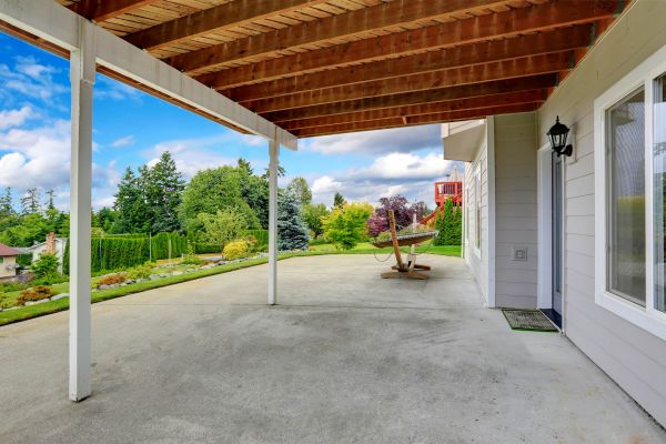 Backyard Concrete Installation in Eugene