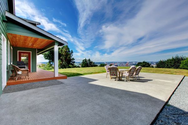 Backyard Concrete Paving in Eugene