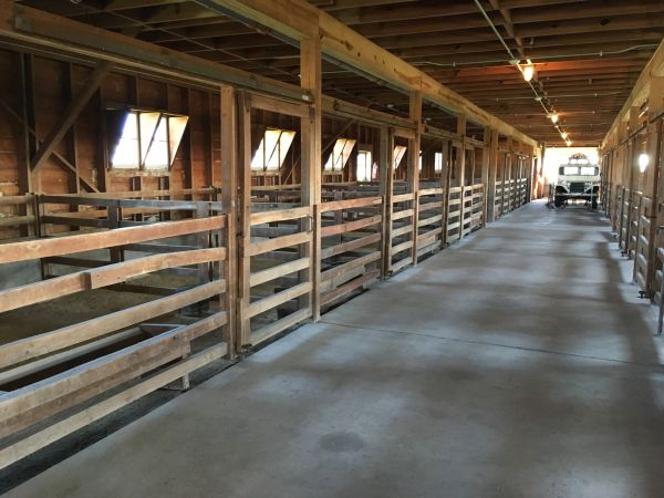 Barn Slab Construction in Eugene