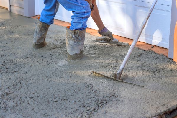 Driveway Slab Construction in Eugene