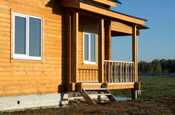 Cabin Footing Construction in Eugene