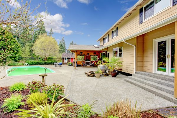 Pool Area Concreting in Eugene